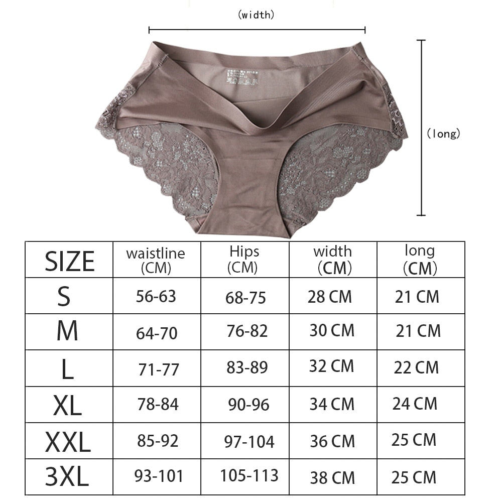 7-teiliges Set Damen-Höschen Exy Panties 2022 Damen-Iace-Dessous Einfarbig Nahtlose Slips Mid-Rise Briefs Damen-Baumwollunterwäsche