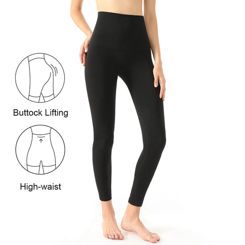 CI-0008 Pantalones moldeadores de cintura alta para abdomen, pantalones corporales sin costuras, ropa moldeadora