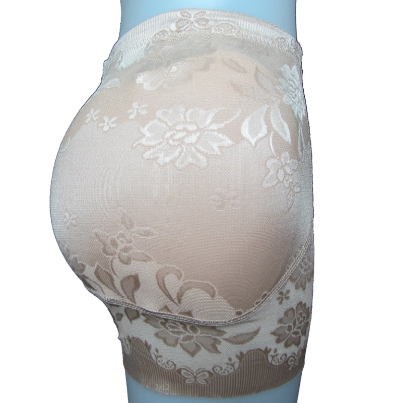 Sexy mujer levantador de glúteos moldeadores de cuerpo bragas de Control acolchadas moda señora potenciador de glúteos Boxer pantalones cortos Lencería push-up ropa interior