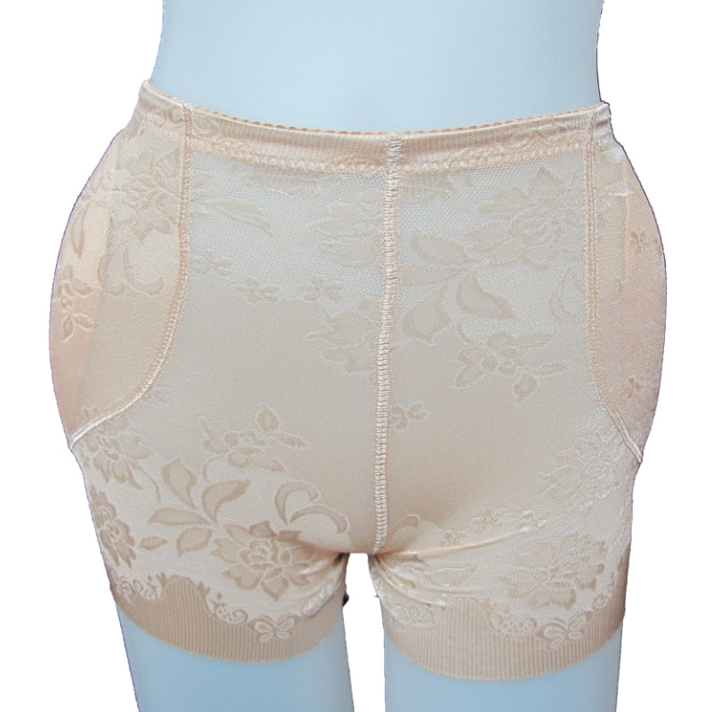 Sexy mujer levantador de glúteos moldeadores de cuerpo bragas de Control acolchadas moda señora potenciador de glúteos Boxer pantalones cortos Lencería push-up ropa interior