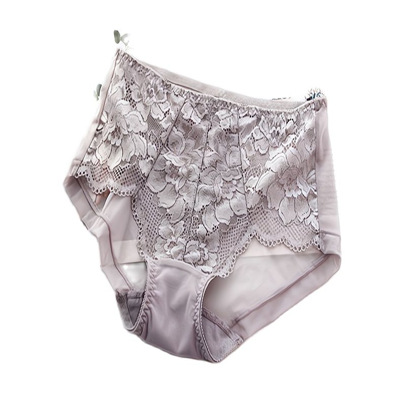 Neue Damenunterwäsche Sexy Spitzen-Breifs Nahtlose Unterhosen Hohe Taille Höschen Weibliche Unterwäsche Damenunterwäsche Damenhöschen