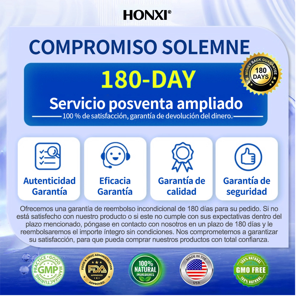 Tienda en línea | Honxi® GLP-1 Solución oral adelgazante y saludable (una vez al día, resultados visibles en 7 días) Favorece la obesidad, la salud cardiovascular, la diabetes, la apnea del sueño, la salud intestinal y los problemas articulares
