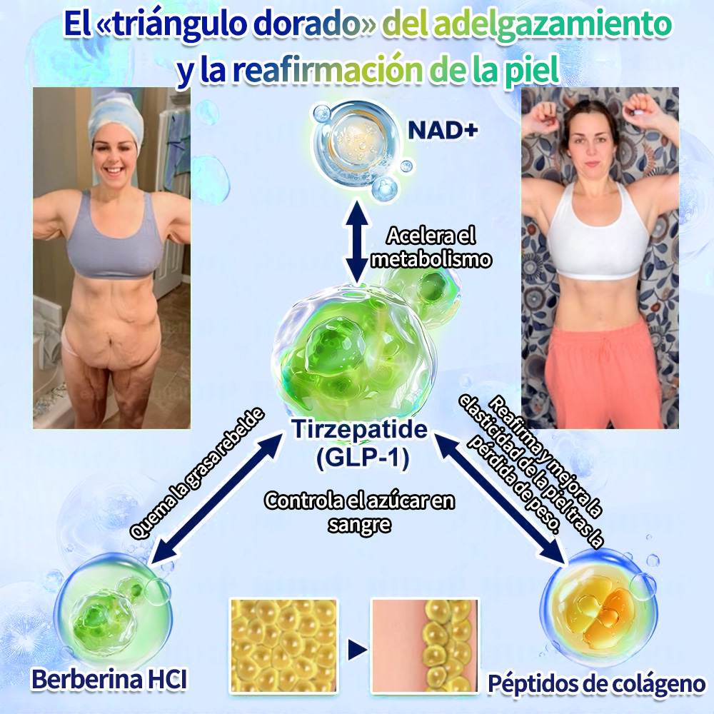 Tienda en línea | Honxi® GLP-1 Solución oral adelgazante y saludable (una vez al día, resultados visibles en 7 días) Favorece la obesidad, la salud cardiovascular, la diabetes, la apnea del sueño, la salud intestinal y los problemas articulares